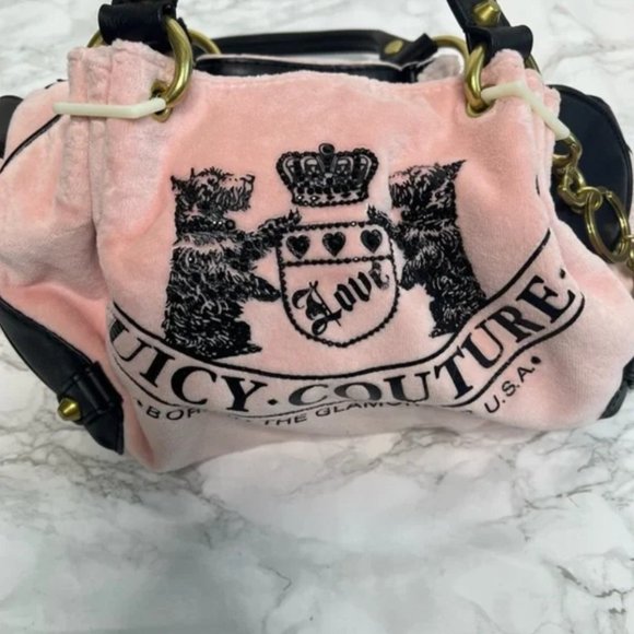 Juicy Couture Handbags - Old School Juicy Couture Baby Fluffy Purse NWT